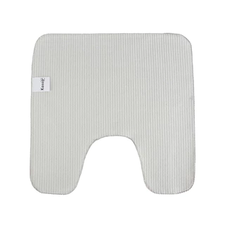 KASSA HOME พรมห้องน้ำ รุ่น BC-091UBR ขนาด 45 x 45 ซม. สีน้ำตาล