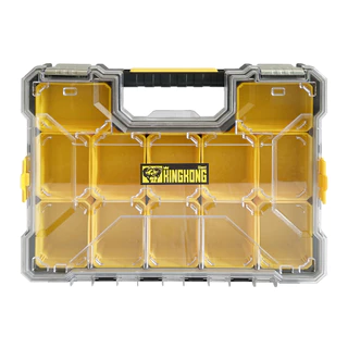 GIANT KINGKONG กล่องเก็บอะไหล่พลาสติกพร้อมถ้วยใส่แบบถอดได้ รุ่น HL3086-F ขนาด 44 x 36 x 6.5 ซม.