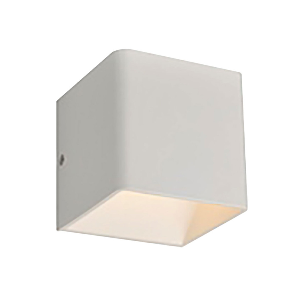 LUZINO โคมไฟผนังภายในเหล็ก (LED 3W) รุ่น L35037/1W3W/WH/100 สีขาว