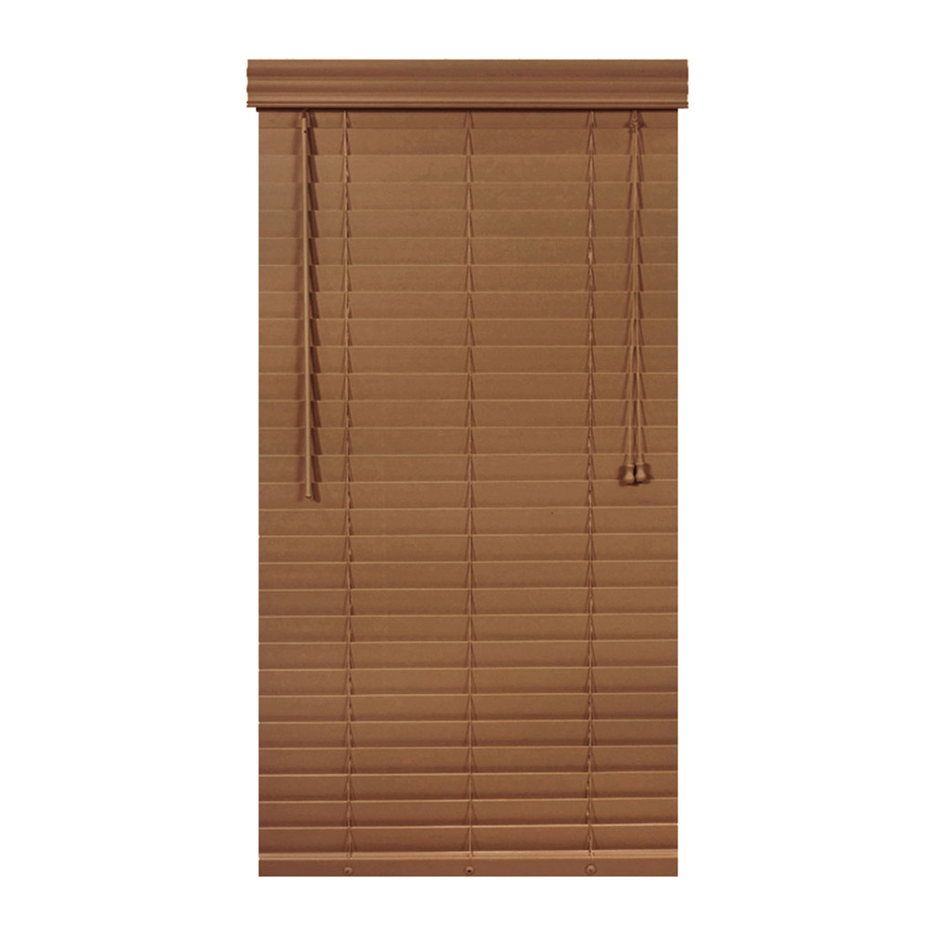 KASSA HOME มู่ลี่ PVC ลายไม้ รุ่น RF-M-002 WN 70.130 ขนาด 70 x 130 ซม. สีวอลนัท