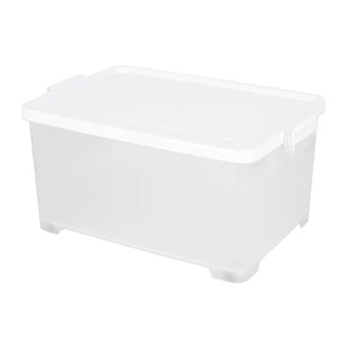 KASSA HOME กล่องอเนกประสงค์พร้อมล้อและฝาล็อก 50 ลิตร Fiona รุ่น JCJ-5116 ขนาด 63 x 42 x 30.5 ซม.