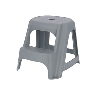 GIANT KINGKONG บันไดพลาสติก 2 ขั้น รุ่น MWXD-548-G สีเทา