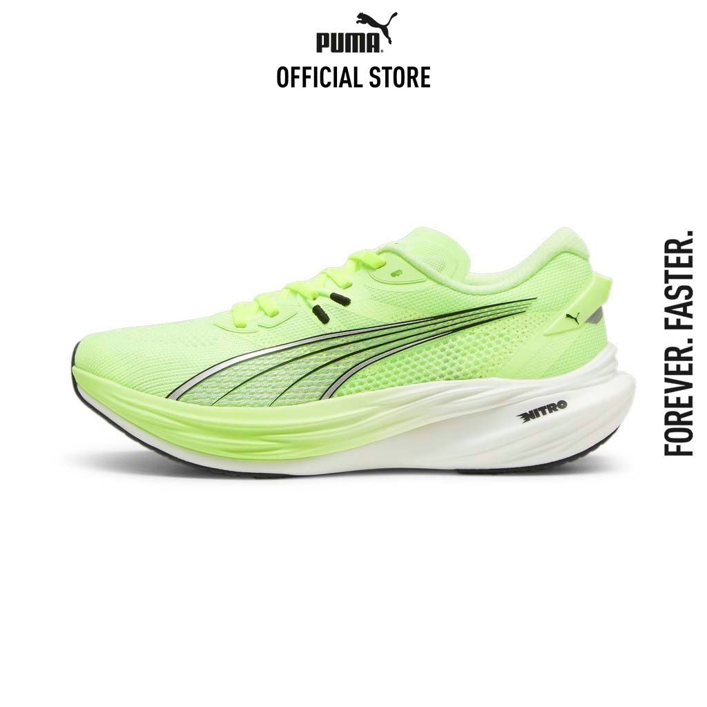 PUMA RUNNING - รองเท้าวิ่งผู้ชาย Deviate NITRO™ 3 สีเหลือง - FTW - 30970706