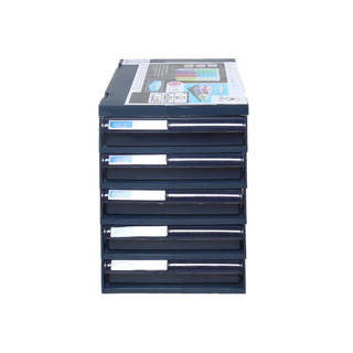 ORCA ตู้ลิ้นชักทึบ 5 ชั้น ขนาด A5 รุ่น CFA-5 สีกรม |BAI|