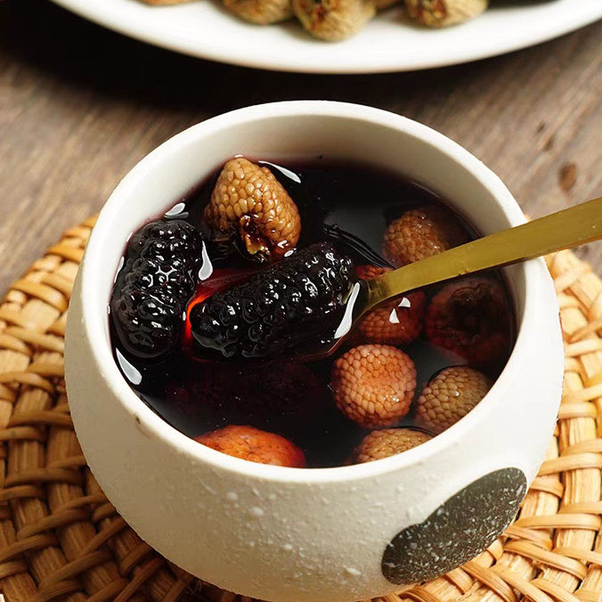 Mulberry Raspberry Tea Mulberry Black Mulberry Mulberry Raspberry Health-Enhancing Herbal Tea Raspbe