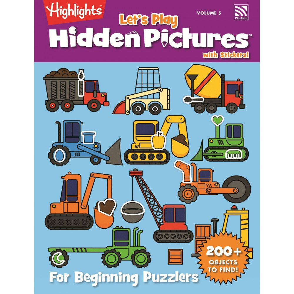 ^NANMEEBOOKS หนังสือ HIGHLIGHTS - LET'S PLAY HIDDEN PICTURE 5 เพอลังอิ