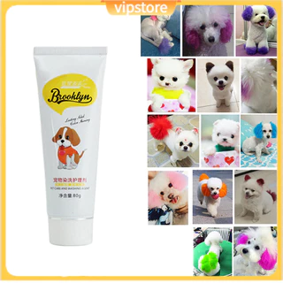 [VIP] ผงสีย้อมผม 80 กรัมสําหรับสัตว์เลี้ยง