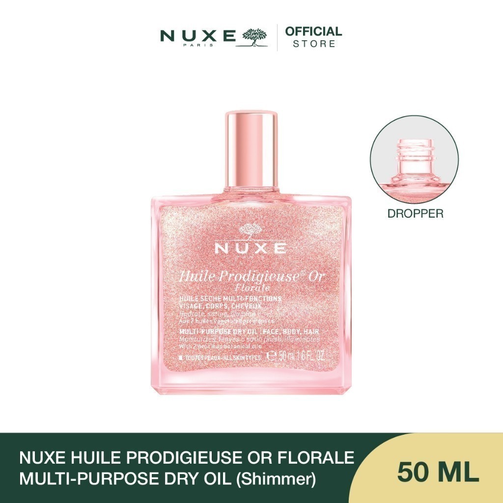 NUXE HUILE PRODIGIEUSE OR FLORALE MULTI-PURPOSE DRY OIL (Shimmer) ซิมเมอร์