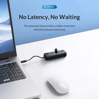 [ออกใบกำกับ- ทักแชท] ORICO PW4U PWC2U อะแดปเตอร์ฮับ USB3.0/USB-C 4 พอร์ต USB HUB Splitter 5Gbps สําหรับแล็ปท็อป PC
