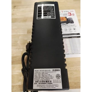 SYNDOME UPS ECOII-1000 LCD (1000VA 630W) เครื่องสำรองไฟ PW1-000524