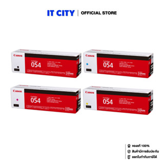CANON Toner รุ่น CRT-054 BK / C / M / Y และ PACK 4 สี