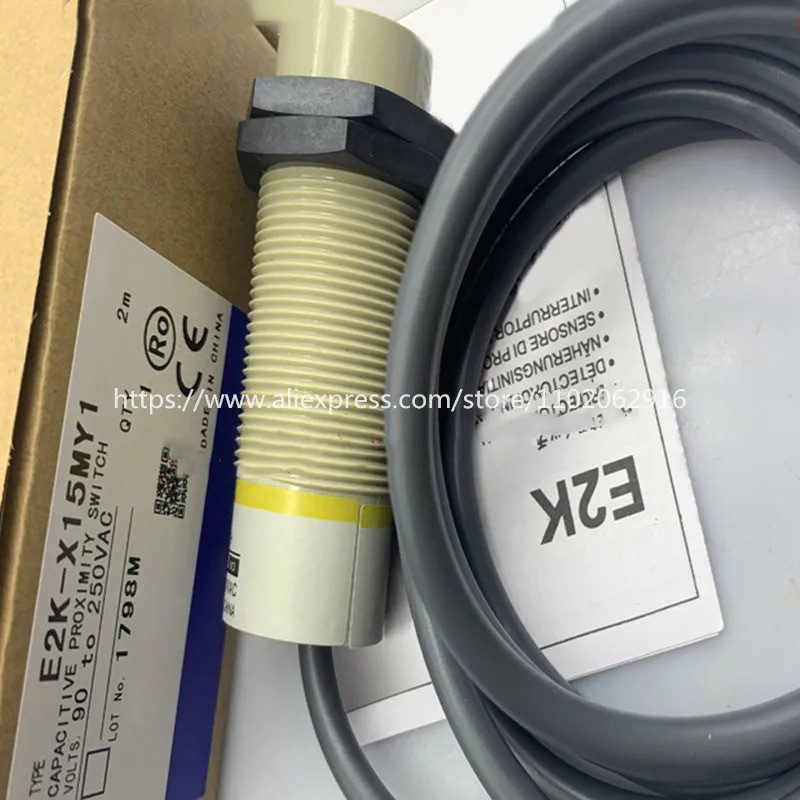 <0>2 ชิ้น E2K-X15ME1 E2K-X15ME2 E2K-X15MF1 E2K-X15MF2 E2K-X15MY1 E2K-X15MY2 เซ็นเซอร์ความใกล้เคียงให