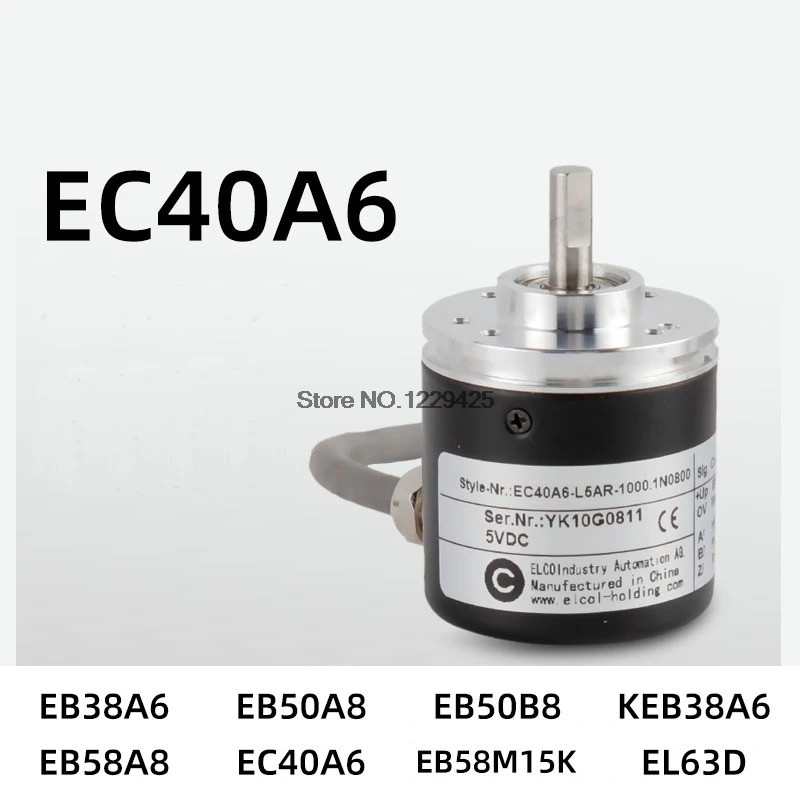 <0>EC40A6-L5AR-1000 EC40A6 เครื่องเข้ารหัสแบบหมุน EC40A6-L5AR-1000.1N0800 600 1024