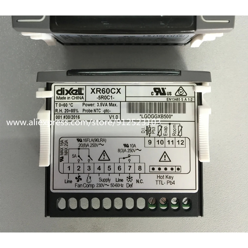 <0>1PC คอนโทรลเลอร์ดิจิตอลใหม่สำหรับ DIXELL XR60CX-5R0C1 ตู้เย็น MERCIAL