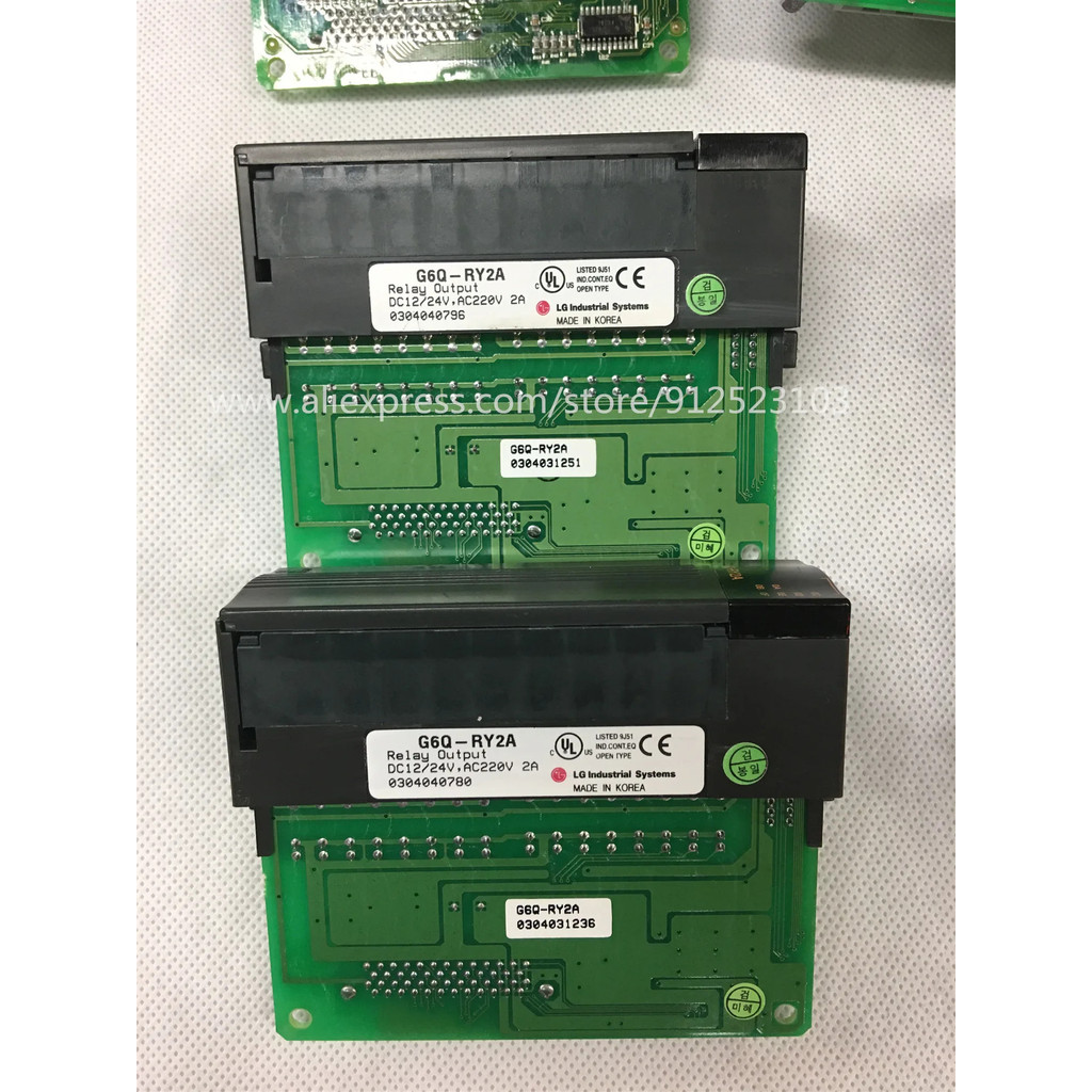 ✫ แบรนด์ใหม่เดิม G6Q-RY2A PLC 16จุดเอาท์พุท