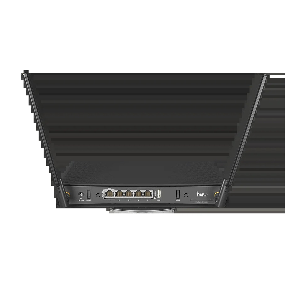 สินค้าใหม่ MikroTik hAP ax3 C53UiG+5HPaxD2HPaxD wifi6 2.5 Gigabit Ethernet, PoE, WPA3 Dual Band