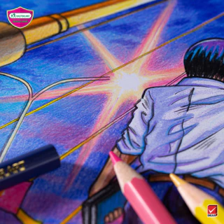 Master Art มาสเตอร์อาร์ต สีไม้ ดินสอสี 24 สี รุ่นมังงะ จำนวน 1 กล่อง