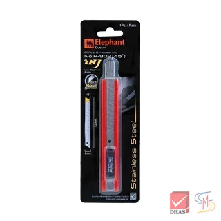 Elephant ตราช้าง คัตเตอร์ รุ่น P-902 9 มม. คละสี จำนวน 1 อัน