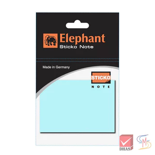 Elephant ตราช้าง กระดาษโน้ต กระดาษโน้ตกาวในตัว สีพาสเทล 2X3 นิ้ว จำนวน 1 แพ็ค