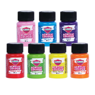 Master Art สีอะคริลิค 20 มล. 20 เฉดสี จำนวน 1 ขวด