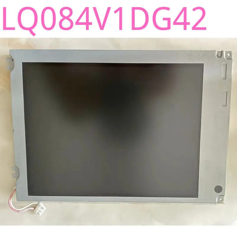 ใช้แล้ว LQ084V1DG42 8.4 หน้าจอแสดงผลระบบ FANUC MC/MD