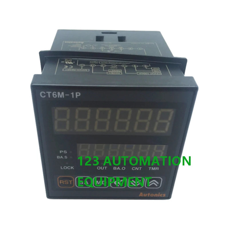 ของแท้ใหม่ Autonics CT6M-1P2 1P4 1P4T 1P2T 2P2 2P4 2P4T I4 I2 เครื่องนับเวลาแบบตั้งโปรแกรมได้ ดิจิตอ