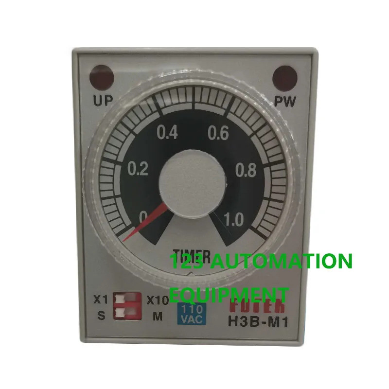 รีเลย์ตั้งเวลาอิเล็กทรอนิกส์ FOTEK H3B-M1 M3 M6-24VDC H3B-M1 M3 M6-110V ใหม่ของแท้