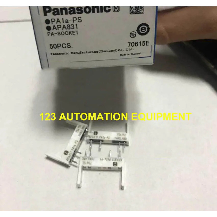 ซ็อกเก็ตรีเลย์ PA1A-PS ใหม่ของแท้ APA831 (ใช้กับ PA1A-5V PA1A-12V PA1A-24V)