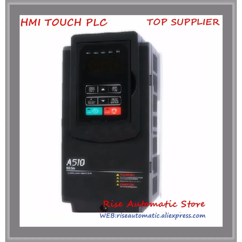 3 เฟส 440V 14.8A 5.5KW 7.5HP อินเวอร์เตอร์ VFD ​​ ความเร่ง ไดรฟ์ AC ​​ type A510-4008-H3 ใหม่