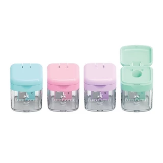 กบเหลาดินสอ FABER CASTELL รุ่น 3819 สีพาสเทล (คละสี)