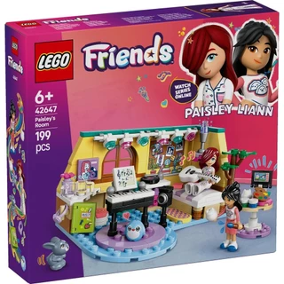LEGO Friends 42647 Paisley's Room (199pcs.), Building Blocks, Kids Toy