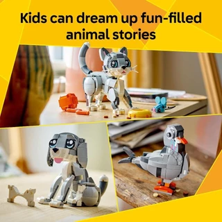 LEGO Creator 31163 Playful Cat (407pcs.), Building Blocks, Kids Toy