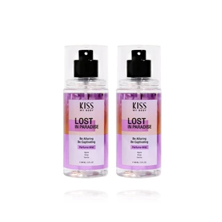 [แพ็คคู่] Kiss My Body น้ำหอม Body Mist กลิ่น Lost in Paradise 88 ml. 2ชิ้น