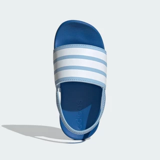 adidas ว่ายน้ำ & ไลฟ์สไตล์ รองเท้าแตะ Adilette Estrap สำหรับเด็ก เด็ก สีน้ำเงิน JR5332