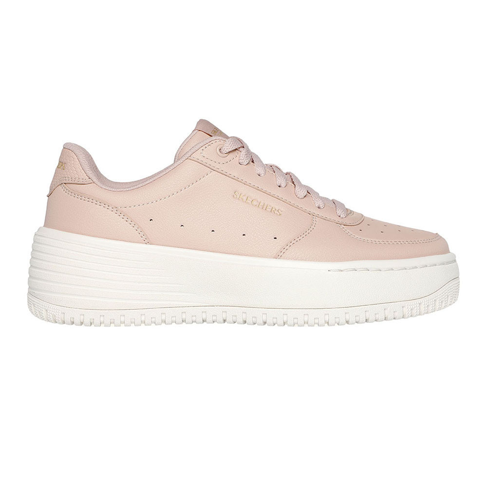 Skechers สเก็ตเชอร์ส รองเท้าผู้หญิง Women Online Exclusive Grand 92 Be Lifted Shoes - 185110-NUDE Air-Cooled Memory Foam