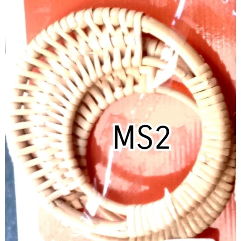 หูกระเป๋าหวายMS2 DIY Handmade ขายเป็นคู่