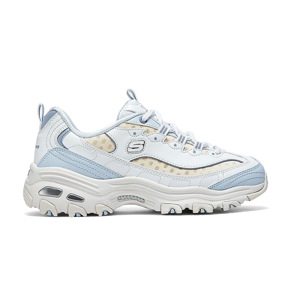 Skechers สเก็ตเชอร์ส รองเท้าผู้หญิง Women Online Exclusive D'lites Sport Shoes - 150547-WLB - Air-Cooled Memory Foam
