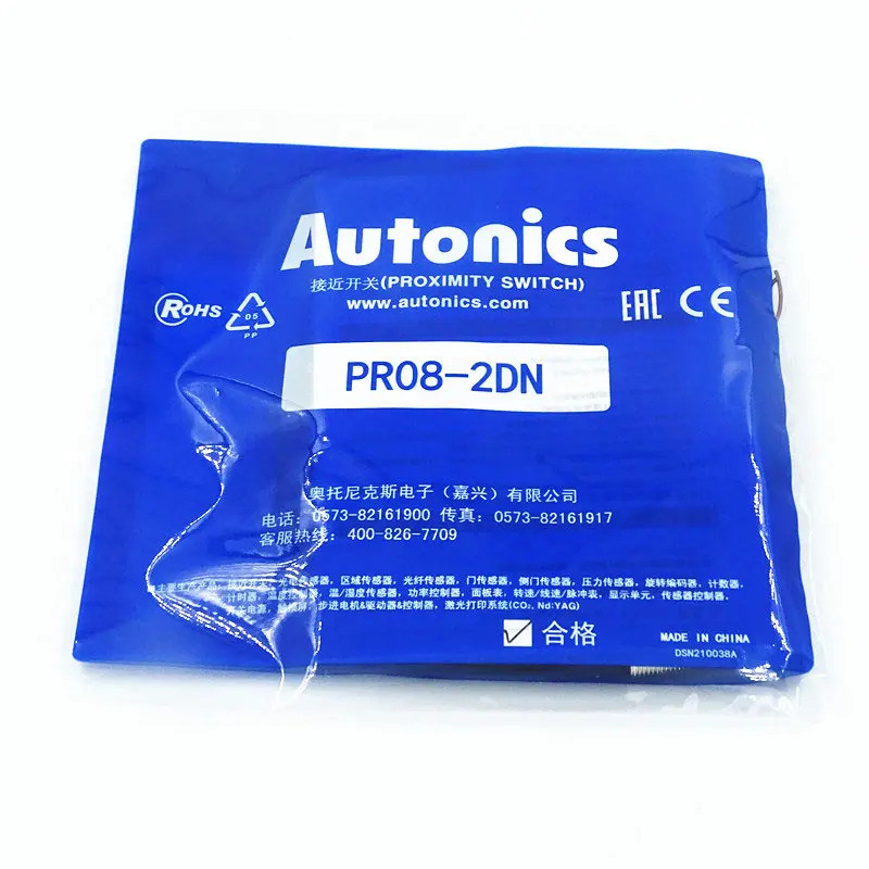 5PCS PR08-2DN PR08-1.5DN PR08-2DP PR08-1.5DP เซ็นเซอร์สวิตช์ความใกล้ชิด Autonics ใหม่ คุณภาพสูง รับป