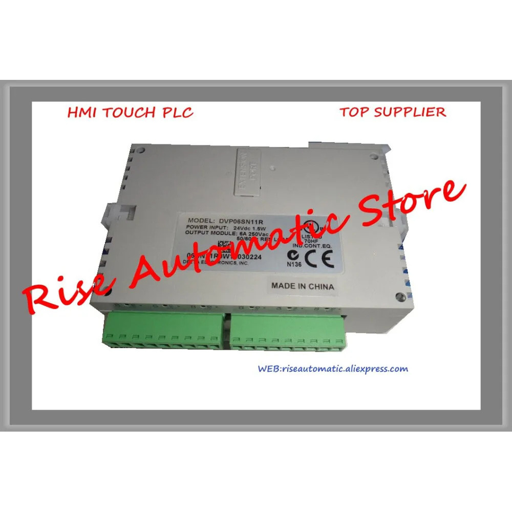 คอนโทรลเลอร์โปรแกรมใหม่ดั้งเดิม PLC DVP06SN11R DVP08SM11N DVP08SM10N
