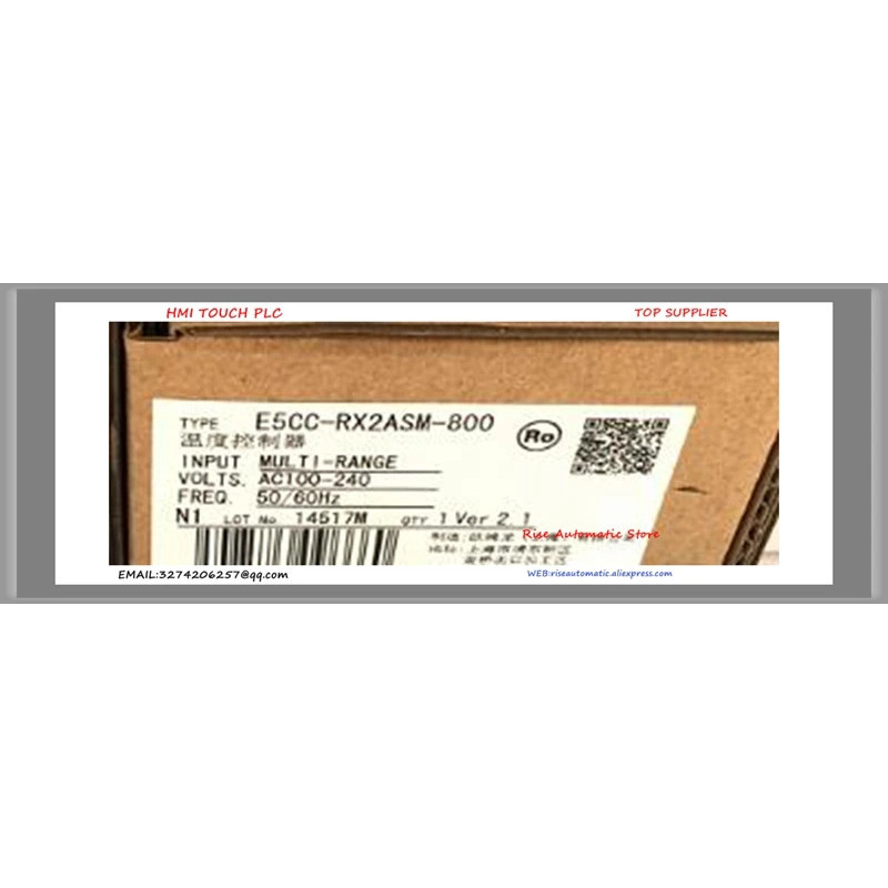 ตัวควบคุมดิจิตอลใหม่ ตัวควบคุมอุณหภูมิจอแสดงผลดิจิตอล เทอร์โมสตัท E5CC-RX2ASM-880 แทนที่ E5CC-RX2ASM