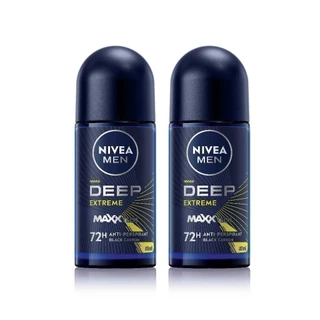นีเวีย เมน ดีพ เอ็กซ์ตรีม โรลออน 50 มล. 2 ชิ้น NIVEA
