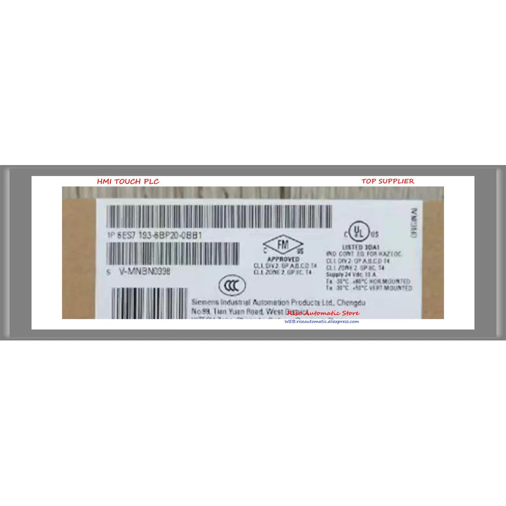 6ES7193-6BP00-0BA1 6ES7193-6BP00-0DA1 6ES7193-6BP20-0BA0 6ES7193-6BP20-0DA0 Base U