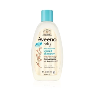 อาวีโน่เบบี้ สบู่เหลวอาบน้ำและสระผม เดลี่ เบบี้ วอช & แชมพู 236 มล. Aveeno Baby Wash & Shampoo 236ml.