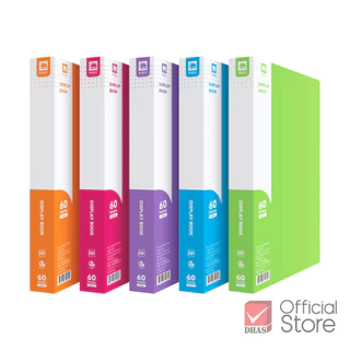 Elephant แฟ้ม แฟ้มโชว์เอกสาร NR60 60 ซอง จำนวน 1 แฟ้ม