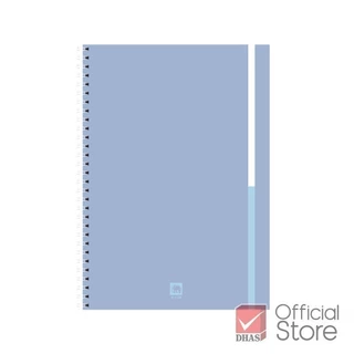 Elephant สมุด สมุดโน๊ต สมุดริมลวด A5 60G 40S W-112R คละสี จำนวน 1 เล่ม