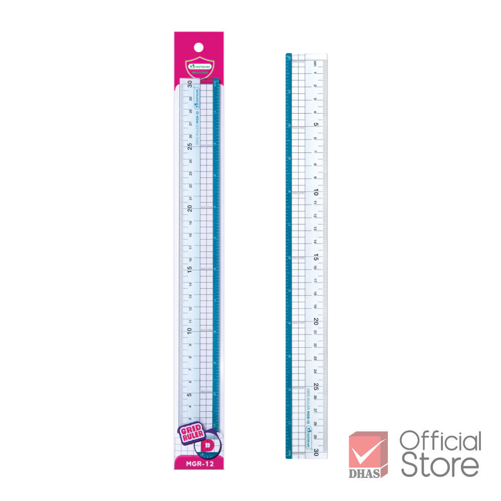 Master Art ไม้บรรทัดตาราง 12 นิ้ว MGR-12 จำนวน 1 อัน