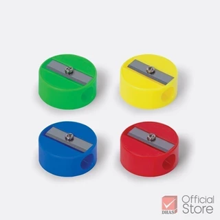 Elfen กบเหลาดินสอ EF-S2 กลม คละสี 48 ชิ้น จำนวน 1 กระปุก