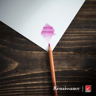 Renaissance สีไม้ ดินสอสีไม้ เกรดอาร์ตติส รุ่น 24 สี กล่องเหล็ก จำนวน 1 กล่อง