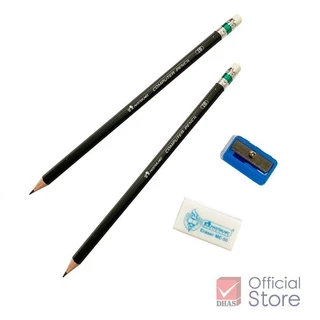 Master Art ดินสอ ดินสอดำ ดินสอ 2b ชุดทำข้อสอบ จำนวน 1 ชุด