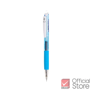 Quantum ปากกา ปากกาเจล ไดอิจิเจล ดอลลี่ QG-001 น้ำเงิน 0.7 คละสี จำนวน 4 ด้าม